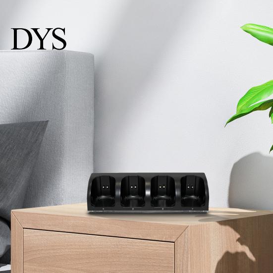 4 Ports Game Console Controller Charging Dock Station for Nintendo Wii U/Wii
