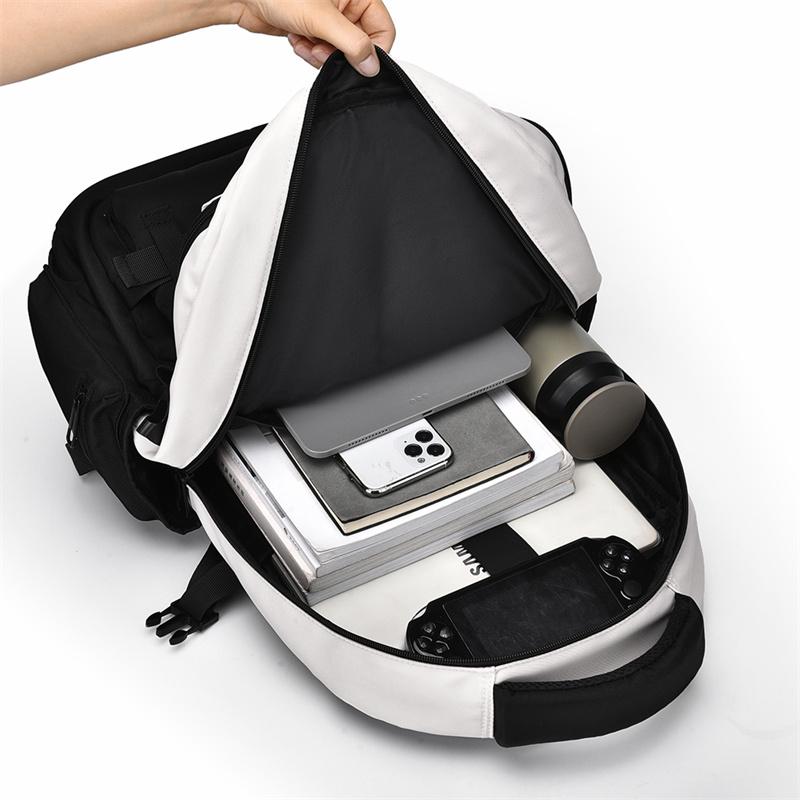 Large Capacity Backpack Junior High School Student Schoolbag Unisex Computer Bag Travel Backpack