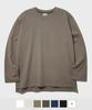 FP142 Double Cotton Plain Long Sleeve Tee Cocoa Jhlt1273