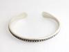 Karen Silver Bangle Bracelet Silver Accessories Men's
