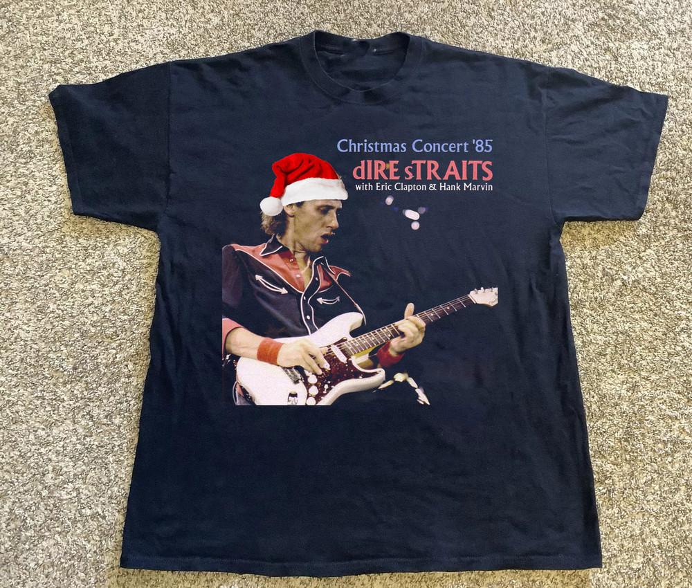 

Dire Straits Christmas Concert 85 Black All Size Shirt AR271 Unisex T-Shirt XXXL