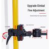 Jundingying 3.1m Heavy-Duty Red Tripod with Pan-Tilt Head
