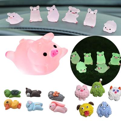 Mental & Body Cota Car Figurine Car Interior Decoration Accessories Dashboard Interior Decoration Decoration Pig Pig Cute
