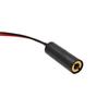 532nm 1mW Ultra-compact Green Laser Module with PD Back-view for Dot Positioning
