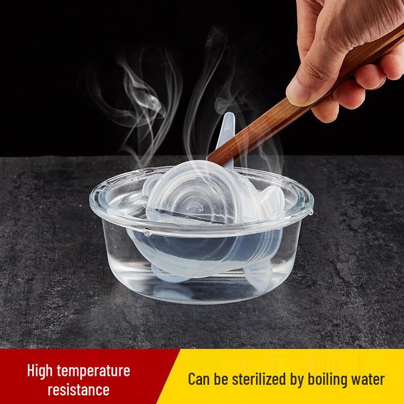 6-Piece Silicone Seal & Heating Lids for Bowls