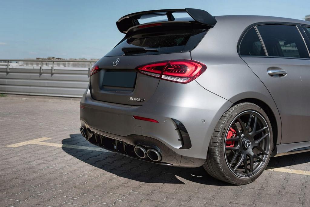 

Задний диффузор с насадками (Дизайн A45 HB) для Mercedes A-сlass W177 2018- гг