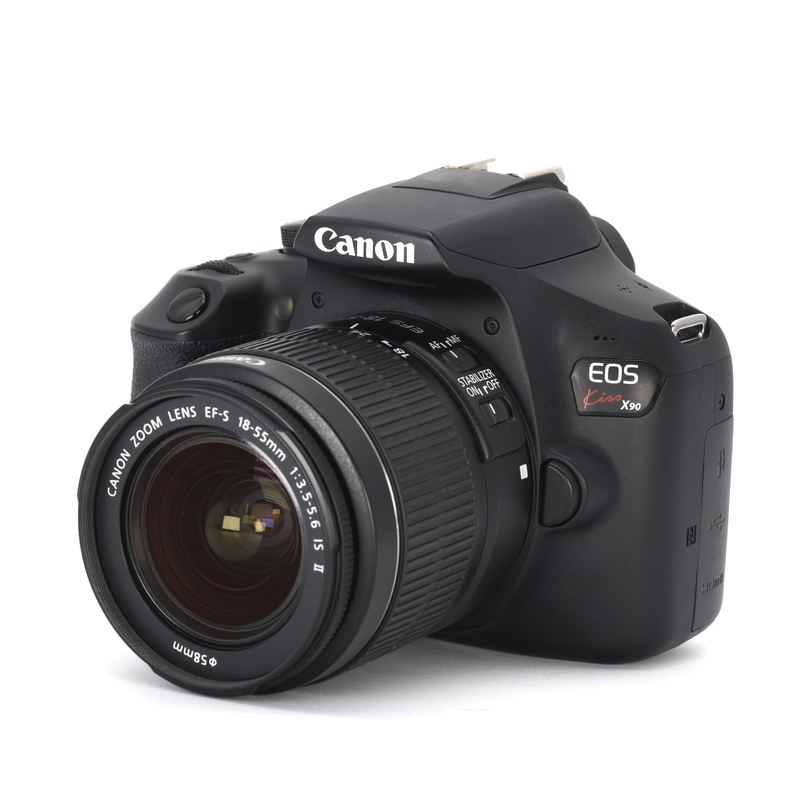 

Canon Digital SLR Camera EOS Kiss X90 Standard Zoom Kit (EOSKISSX901855IS2LK) чорний