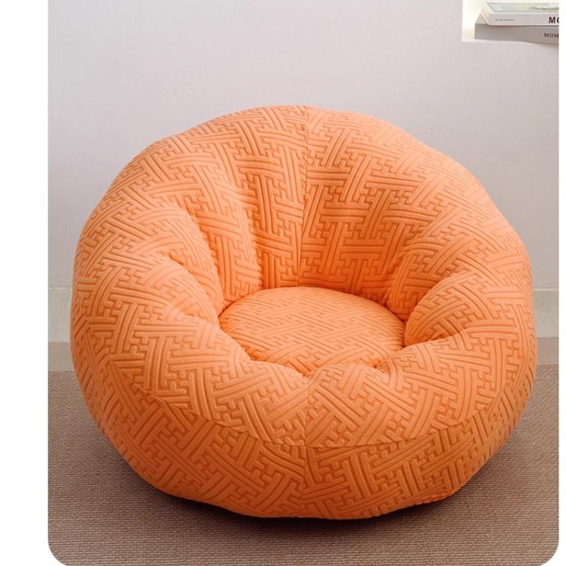 2025 New Cat Scratch-resistant Style All-season Universal Pumpkin Sofa Dust Cover Lazy Bean Bag Single-person Sofa Cover
