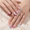 Wearable Nails High-end Flower Epoxy European And American Island Style Hot Girl Manicure Nail Strips