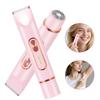 Women's Electric Epilator And Trimmer 2-in-1 Dual Head Bikini Area Shaver for Smooth Intimate Skin Hair Removal