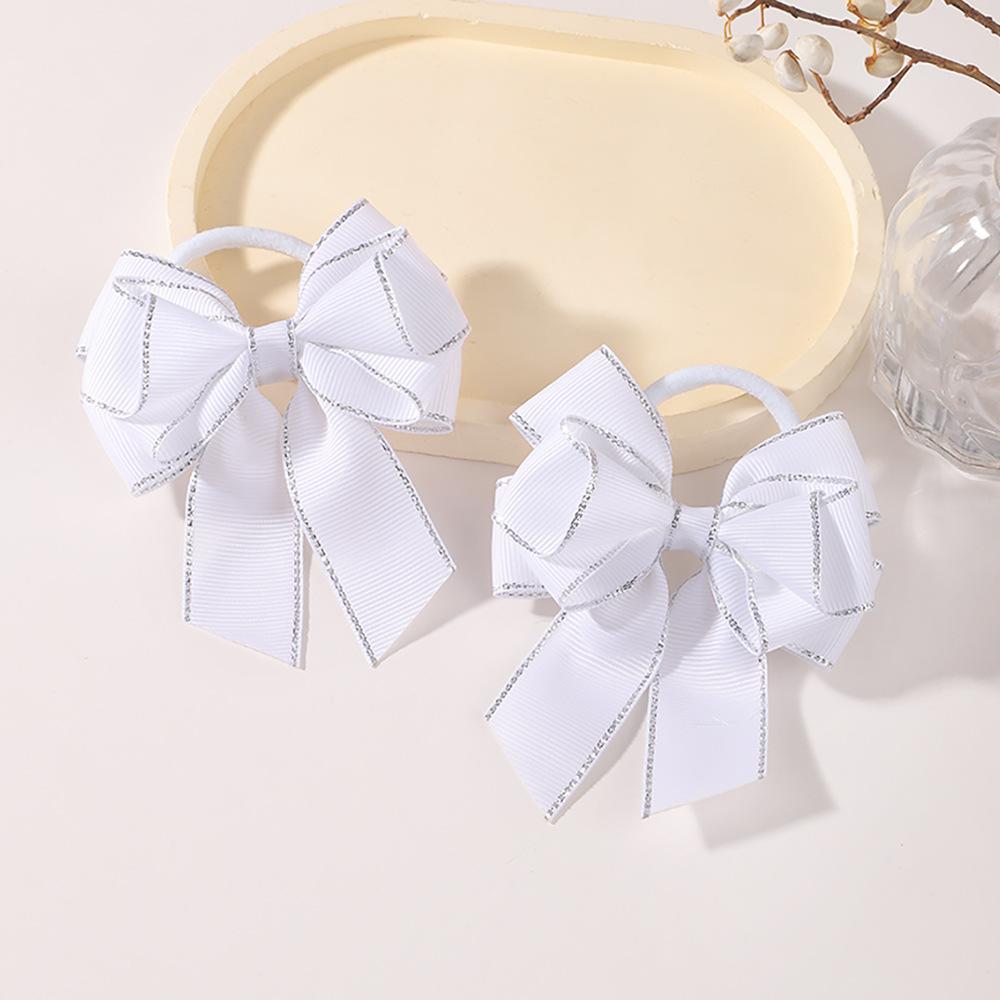 Hair Ties with Ribbon Tails Hair Accessories - Set of 2