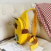 Yellow Duck Chest Pack Shoulder School Bags Pocket Shoulder Bag  Student