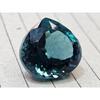 Pear Cut Natural Tourmaline Bluish Green 28-30 Ct Fabulous Certified Gemstone