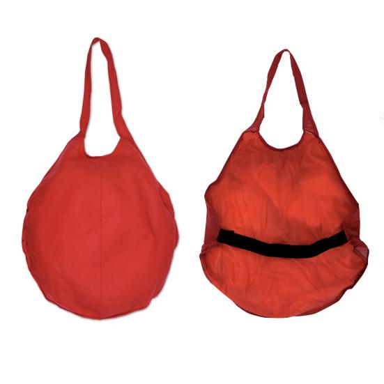 Santa Fake Belly Realistic Solid Color Cloth Good Touch Xmas Fake Belly Christmas Cosplay Prop