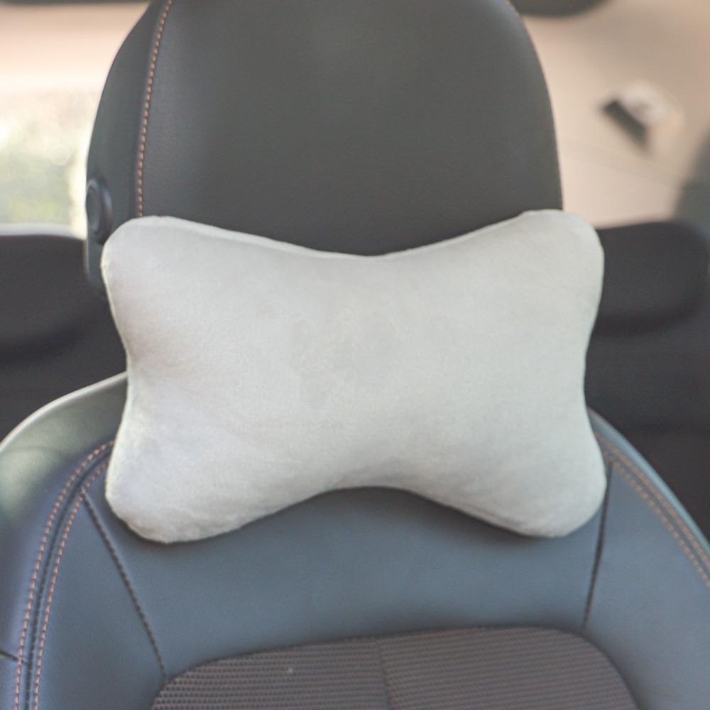 Crystal Velvet Car Neck Pillow Breathable Car Seat Pillow New Neck Support Pillow  Sleep Pillow