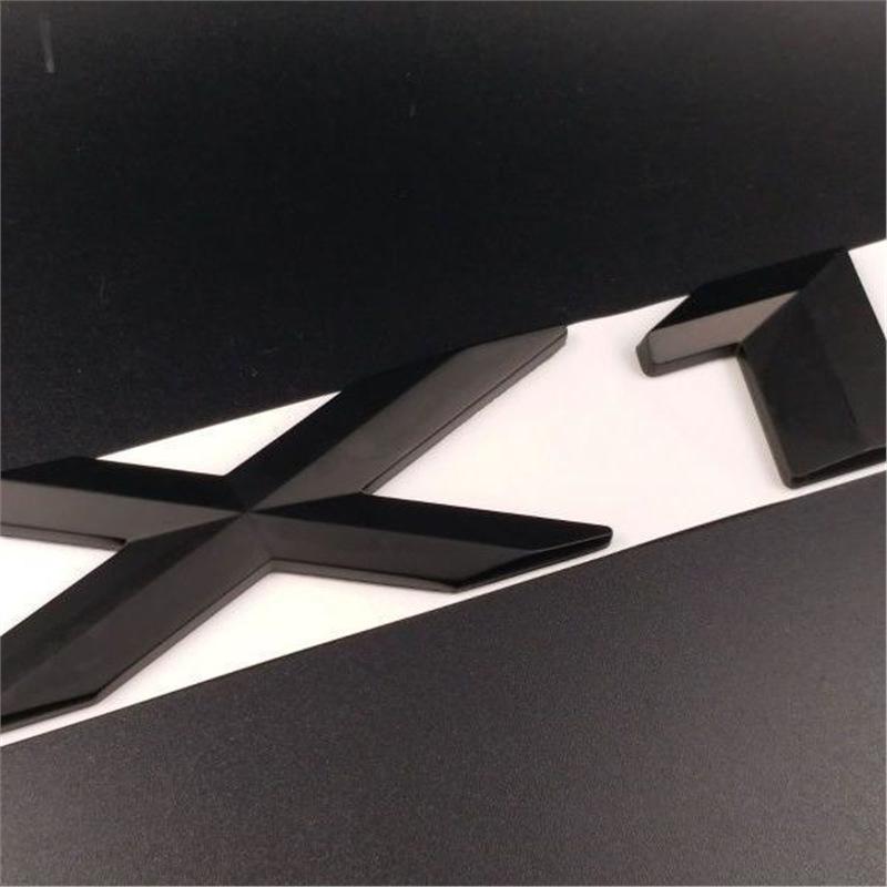 BMW X1/X3/X5/X6 GT Trunk Matte Black Logo Modification Sticker