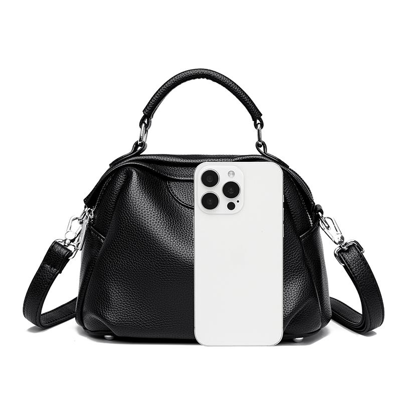 High Quality Soft Leather Tote Bag Fashion Women Shoulder Messenger Bag Large Capacity Wear-resistant Bag Luxury Handbag