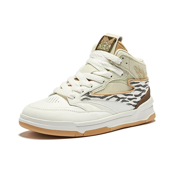Erke Wushuang 3 Lightweight National Style Outdoor Non-Slip Increased Height High-Top Sneakers Women sneakers Jiuzhaigou 52124301007-001