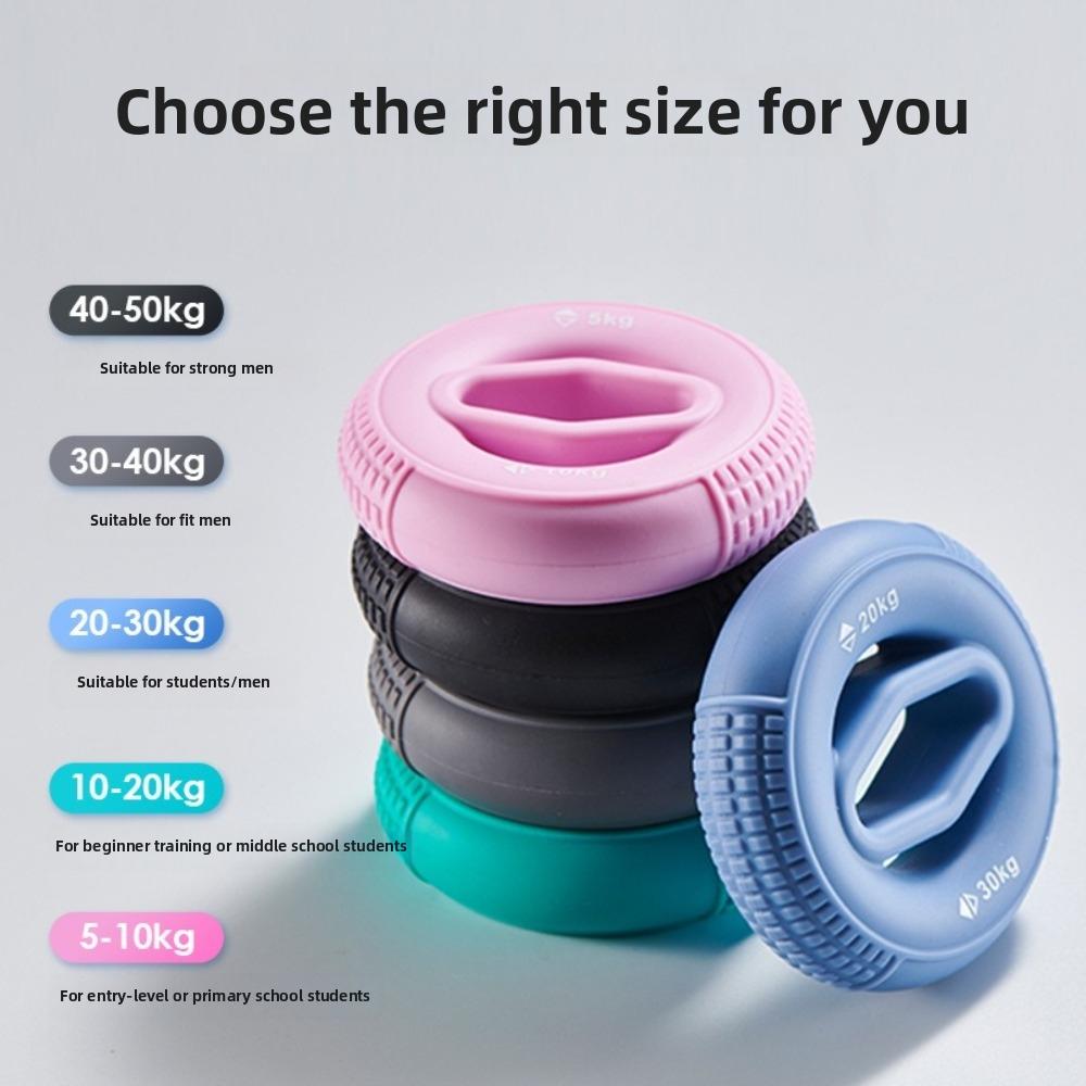 Adjustable Tension Gripping Ring Trainer Silicone Finger Stretcher Carpal Expander  Muscle Recovery