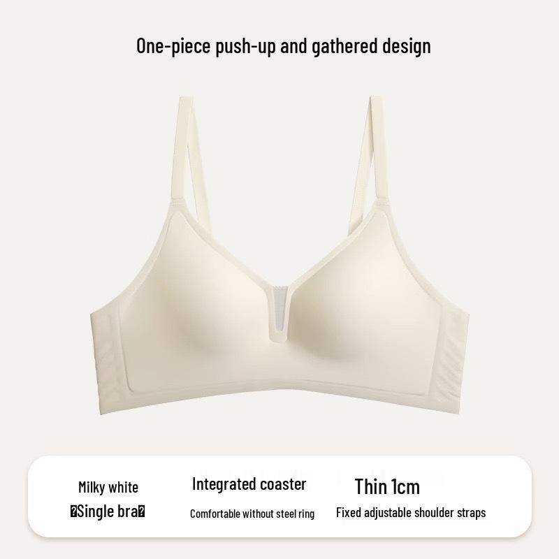 Seamless Anti-Sag Uplift Bra: Breathable, Comfortable, Supportive for Large Chest