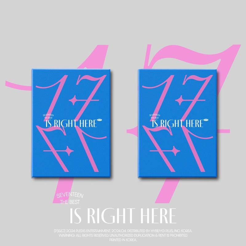 

SEVENTEEN Лучший альбом «17 IS RIGHT HERE» -DEAR Ver.- 2PCS