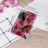 Portable Mini Stainless Steel Unbreakable Makeup Pocket Mirror Cosmetic Mirror Cute Makeup Hand  Pocket Mirror