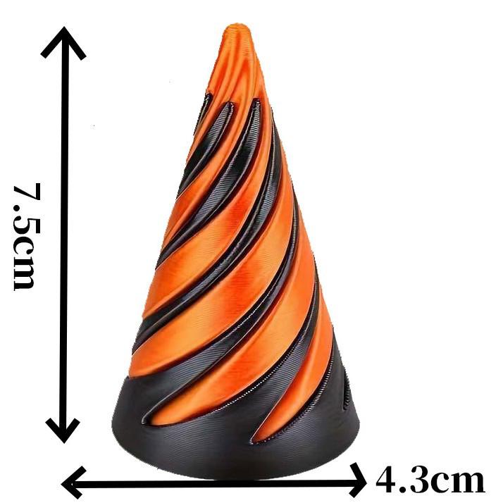 Biodegradable 3D-Printed Fast-Acting Spiral Decompressor