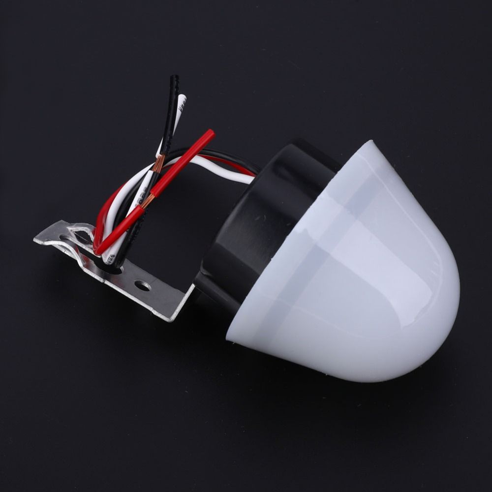 2 PCS AC/DC Street Light Photoswitch Adjustable Dusk To Dawn Sensor Auto on Off Switch  Night Light
