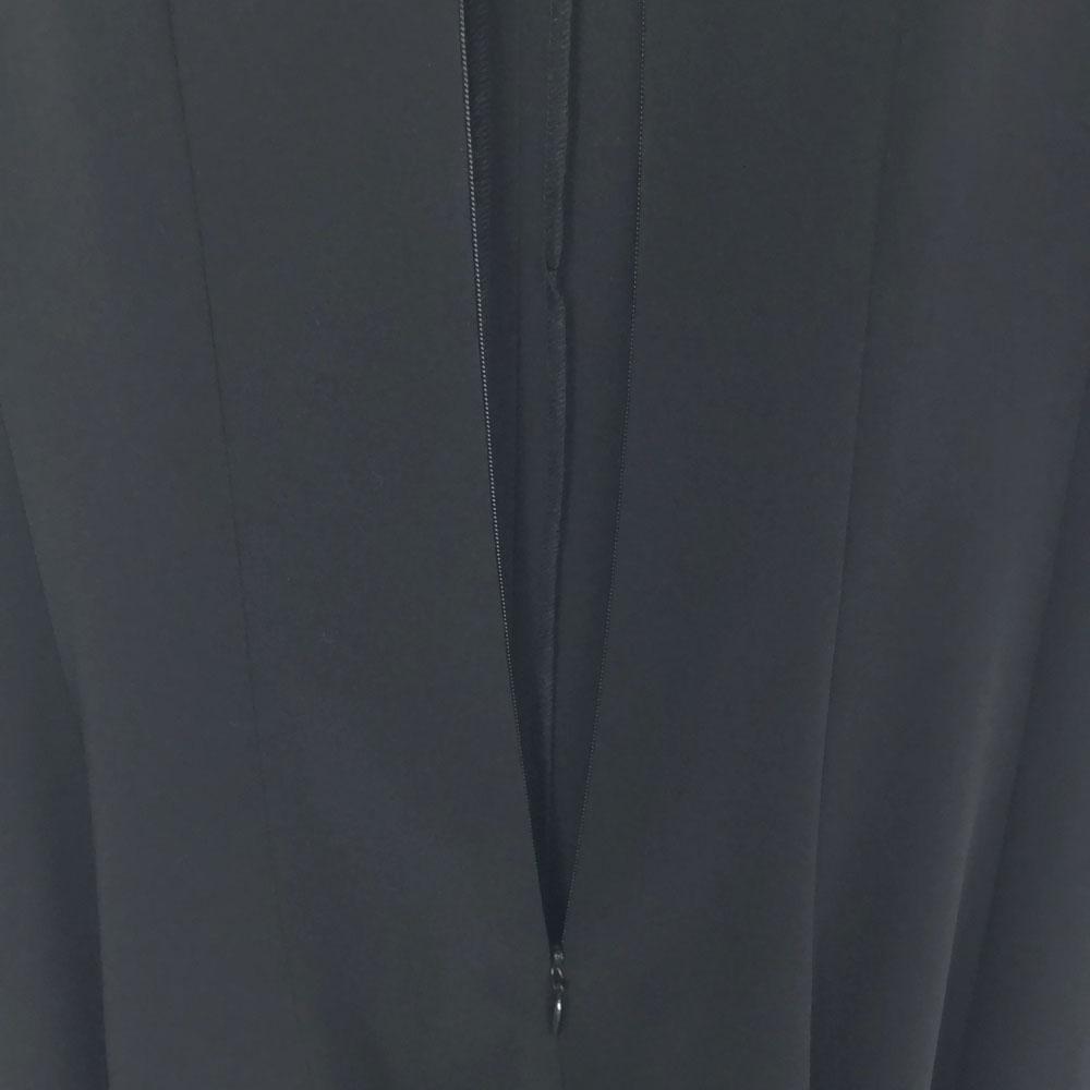 Theory No Sleeve Knee-length Dress 2 Black Back Zip Women Used