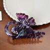Hair Butterfly Highquality Clip With Rhinestone Details For Sophisticated Styling