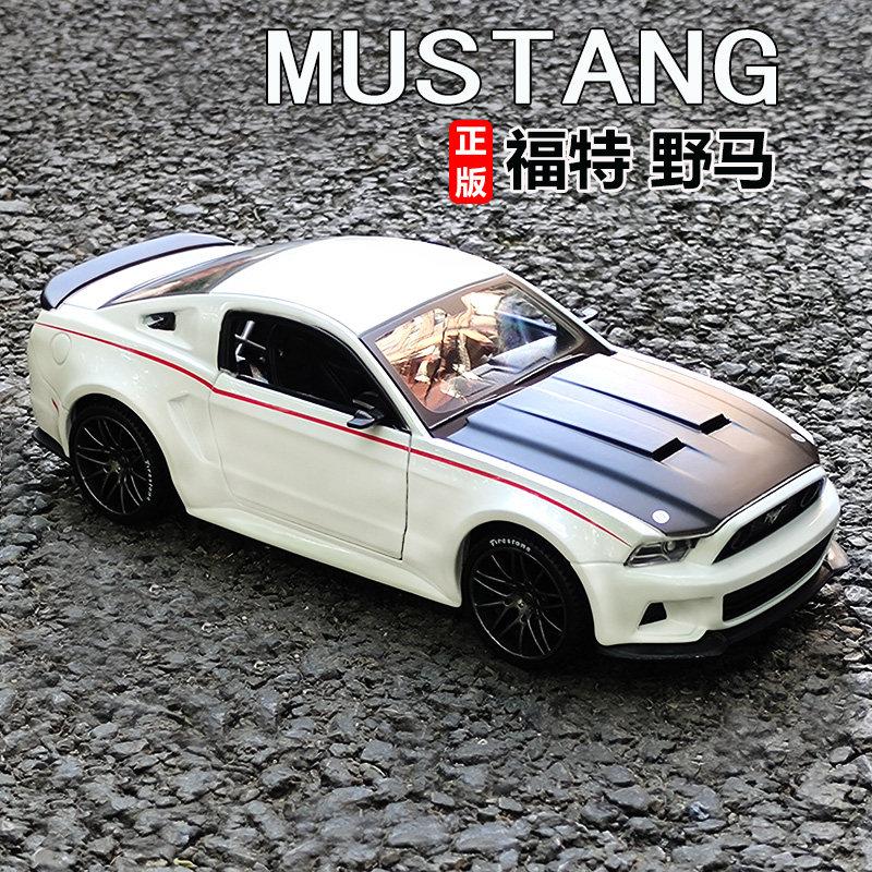 Maisto 1:24 Ford Mustang Street Racer Alloy Car Diecasts & Toy Vehicles Car Model Miniature Scale Model Car Toys For Children