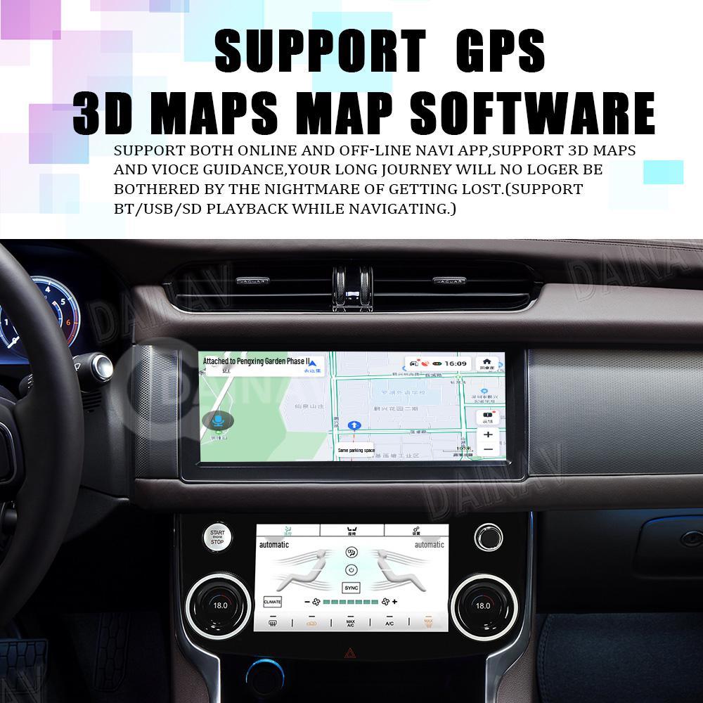 Jaguar XF/XFL Center Console Upgrade: Octa-Core 10.25" Smart Navigation Display