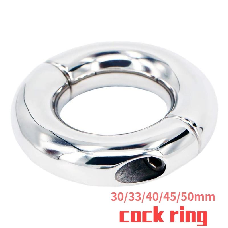 Ball Stretcher Weights Heavy 30/33/40/45/50mm Cooock Ring Stainless Steel