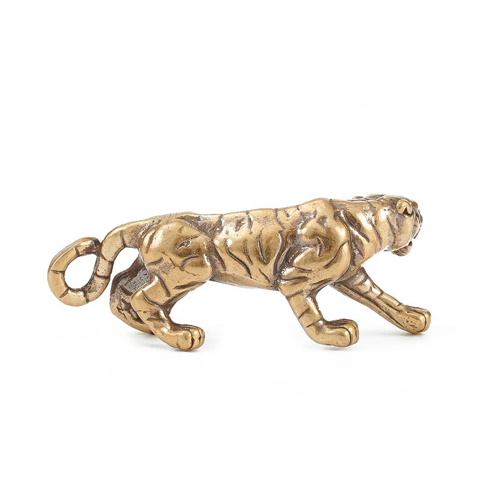 Accessories Ornaments Vintage Decorations Figurines Home King Of Beasts Old Pure Brass Retro Hot New Practical