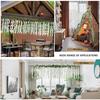 12pcs Thick Wisteria Flowers Fake Wisteria Hanging Flowers Artificial Wisteria Flowers Ceiling Flower Plants Exterior Decoration