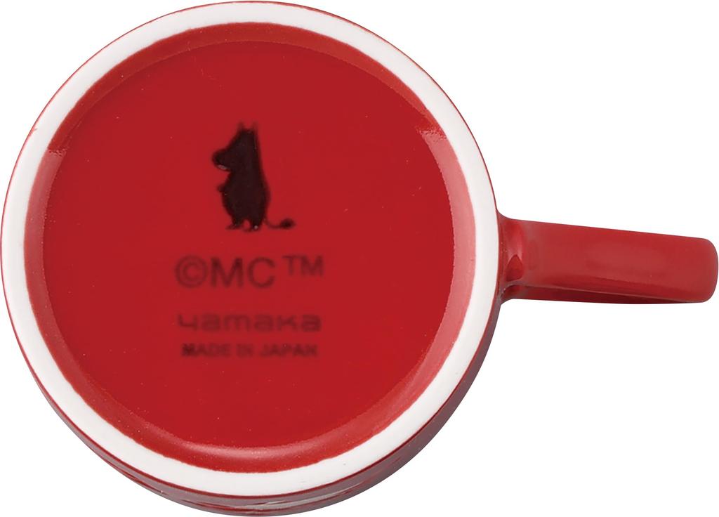 MOOMIN Large 8cm x Kirje Little Gift for Birthday Made in (Moomin) Mug, 320ml, Approx. 9cm, Series, My, Merchandise, Women, Present, Tableware, Japan,