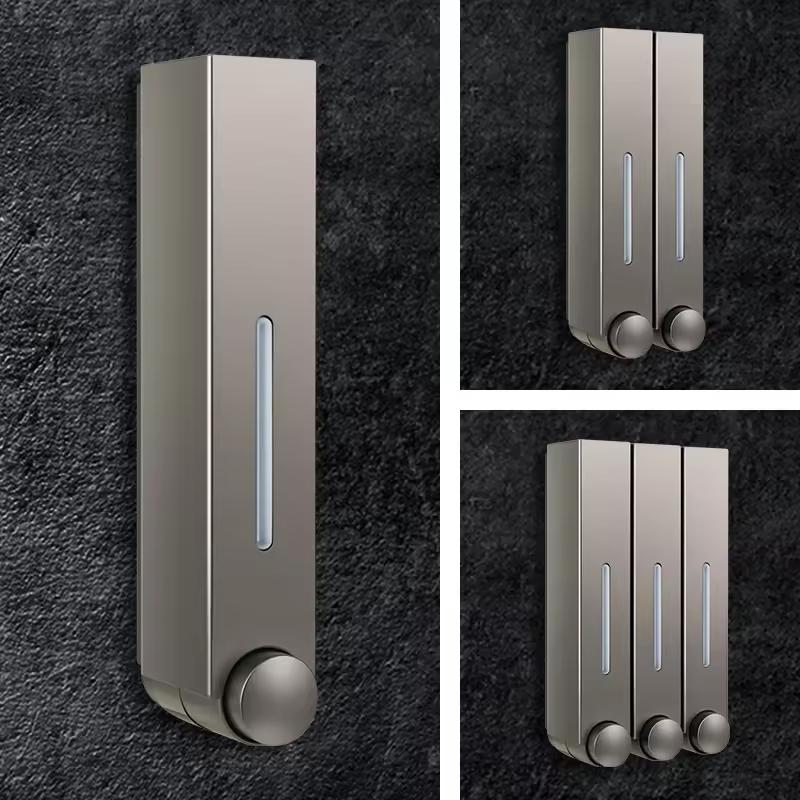 2025 FSH  Foam Soap Dispenser Factory Direct Manual Wall-Mounted Shampoo Shower Gel Dispenser Multi-Color for Hotels