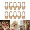 10/20Pcs Recyclable Paper Gift Bags with Handle Valentine's Day Flower Handbag for Mother's Day Birthday Holiday Gifting