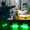 LED Indicator Light Waterproof Taxi Sign Lamp with USB Power Car Windshield Light Stickers for Ride-Hailing Cars Grab Taxi