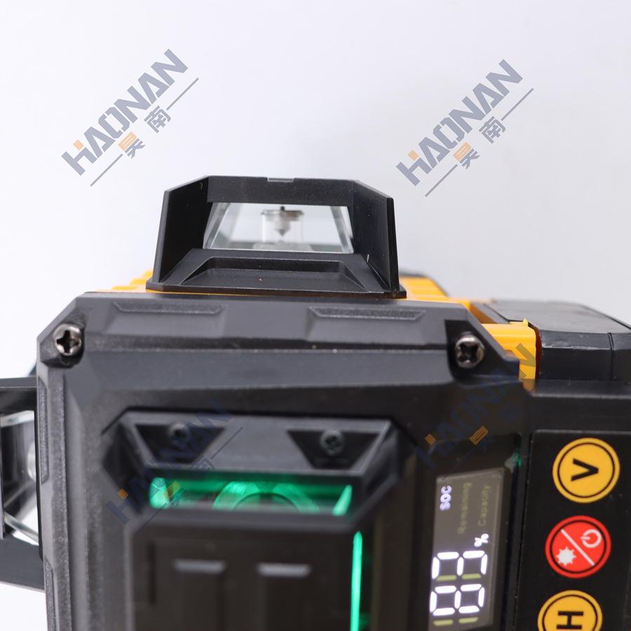 4D Green Laser Level: High-Precision, Multi-Functional, 16-Line Automatic Leveling for Outdoor Use