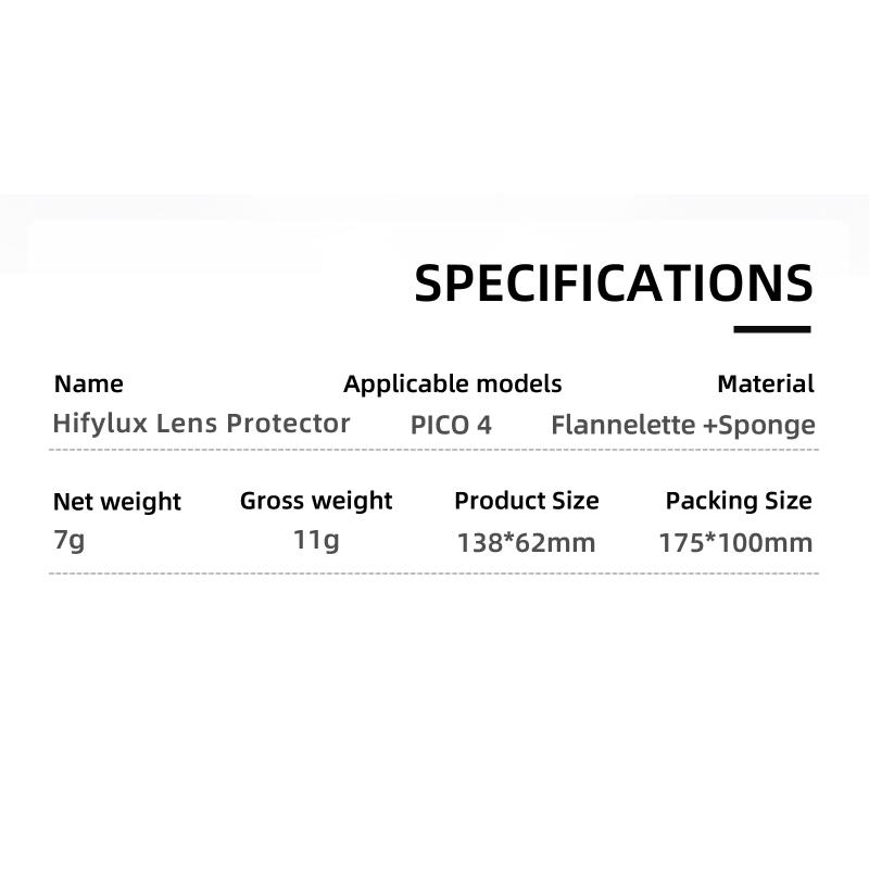 Stoßfeste VR-Brillen Linsen Schutzabdeckung Staubdichte Polster Linsenkappen Kompatibel für Pico 4