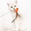 Free Hands With Bell Sucker Scratcher Simulation Bird Cat Toy Cat Stick Toy Cat Supplies Wand Toy