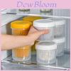 Plastic Food Storage Container With Lid For Fruits And Vegetables Home Kitchen Organizer