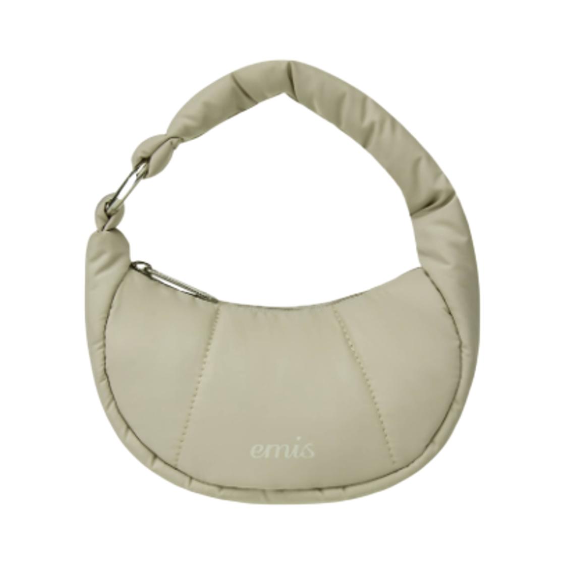 EMIS Padded Mini Bag Keyring Beige ONE SIZE