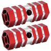 2pcs Bike Pegs Durable Sturdy Portable Antiskid Design Bike Accessories for Mountain CyclingRed