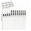 12 Pieces Fillable Water Pen | Refillable, Watercolor Brush Pen, for Travel Sketching