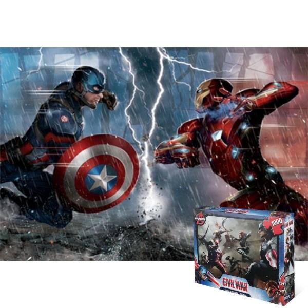 

Пазл Marvel Avengers Civil War M1007, 1000 деталей