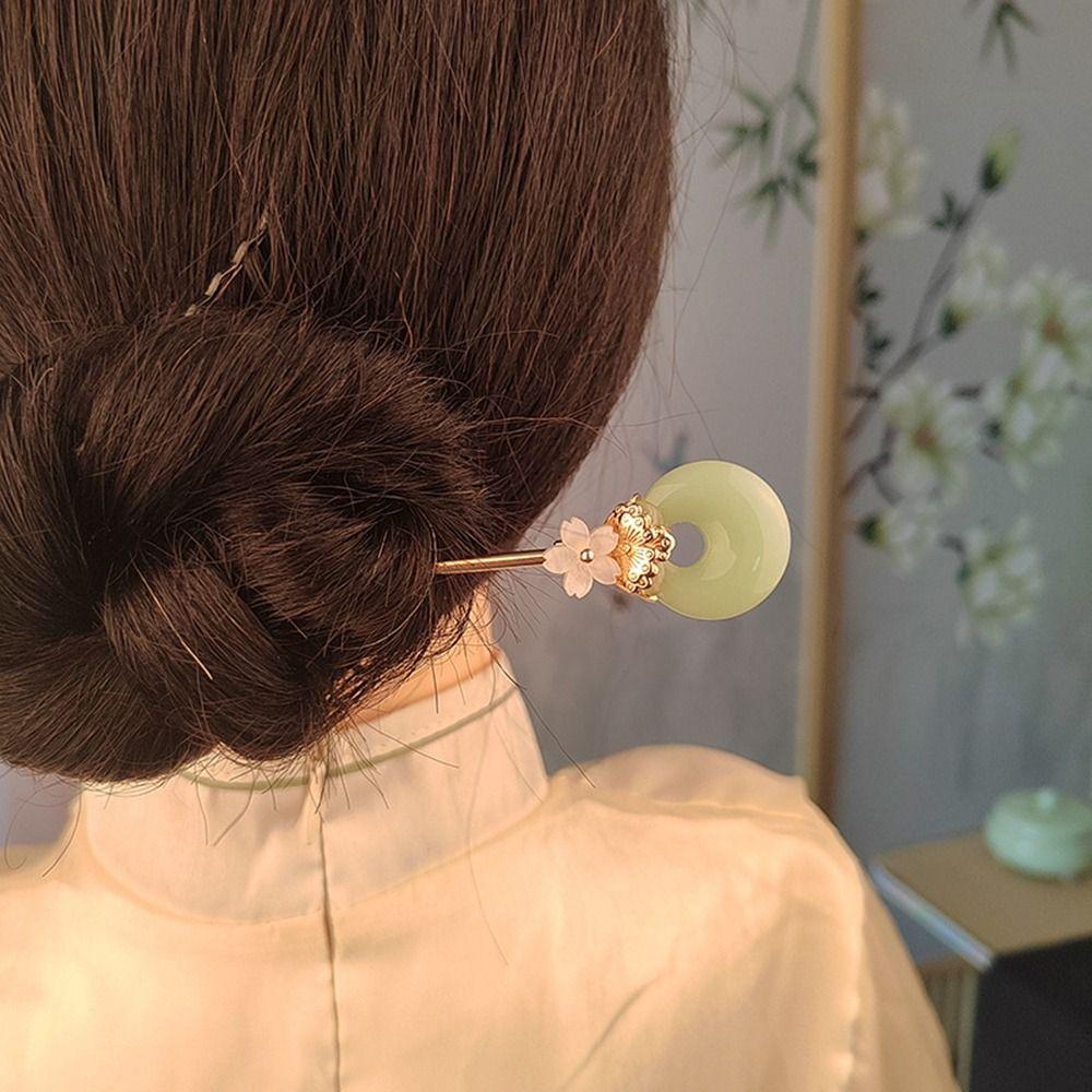 Cheongsam Headdress Ancient Headwear Ancient Style Hairpin Chinese Style Headwear Hanfu Hair Sticks