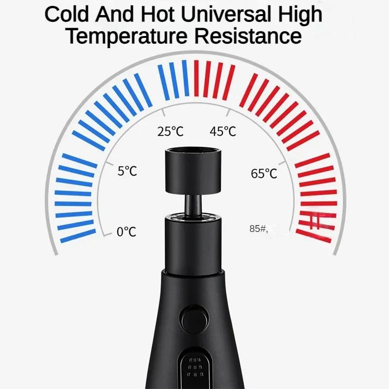 3 in 1 Küchen Auszieharmatur Sprühdüse ABS Langlebig Wassersparend Dusch-Sprühkopf Badezimmer Waschtisch Spültischarmatur Ersatz Neu