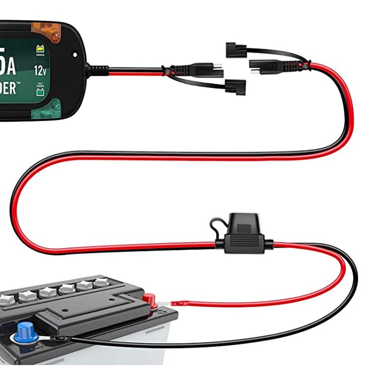 FMTSAT2O14M SAE Power Cable, 55.1 inches (140 cm), Supports 24 V Power Supply, 10A